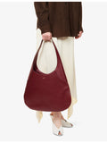 KHAITE Joan Large foil-print leather hobo bag, UK version