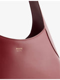 KHAITE Joan Large foil-print leather hobo bag, UK version