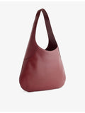 KHAITE Joan Large foil-print leather hobo bag, UK version