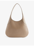 KHAITE Joan foil-print logo large hobo bag (British brand)