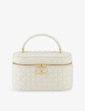 Bvlgari leather vanity case 11.4x19x8.9cm, UK version