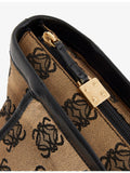 Loewe pre-loved Anagram canvas tote bag, imported from the UK