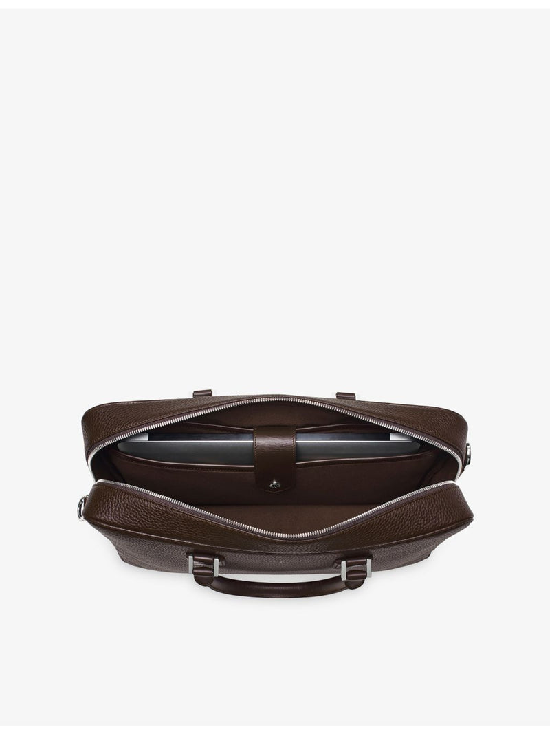Aspinal of London Mount Street leather travel bag - British product