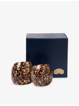 selfridges Gohar World Cowrie Shell Napkin Ring Set of 2- Buy online at McGrocer