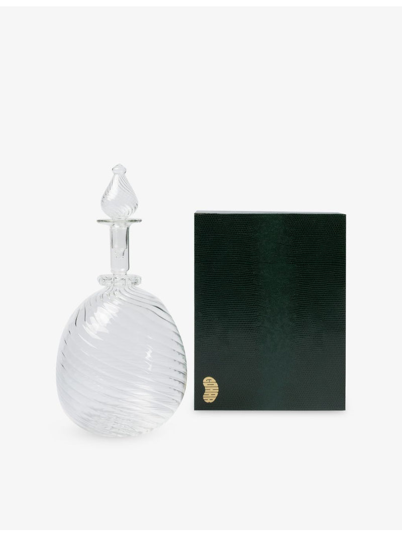 Gohar World spiral glass decanter 750mL - British product