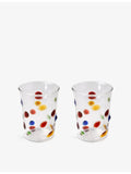 Gohar World drinking glasses set of 2 300ml - British product