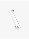 Gohar World sterling silver-plated iced tea spoons, imported from the UK
