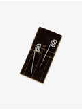 Gohar World silver-plated cocktail picks set of two (British brand)