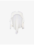 House of CB asymmetric silk shawl, imported from the UK