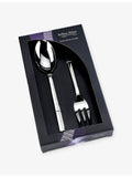 Arthur Price serving spoon and fork set, imported from the UK
