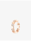 Chaumet 18ct rose gold diamond ear cuff 0.07ct (British brand)