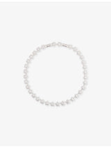 selfridges Swarovski Capsule Angelic Rhodium-Plated Tennis Necklace- Buy online at McGrocer