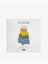 selfridges Mushie Nesting Stars Stacking Toy- Buy online at McGrocer