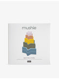 Mushie nesting stars stacking toy in multicolour, imported from the UK