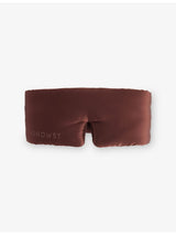 selfridges Drowsy Sleep Co Logo-Embroidered Padded Silk Sleep Mask- Buy online at McGrocer