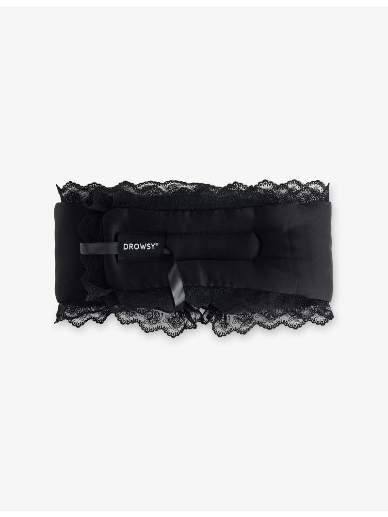 Drowsy Sleep Co Paris Love Story padded silk sleep mask, UK version