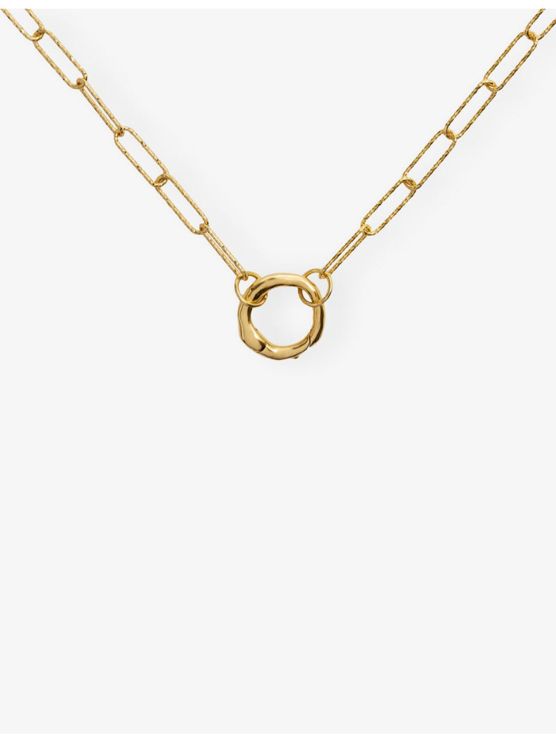 Monica Vinader 18ct gold vermeil necklace 48cm, imported from the UK