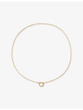 Monica Vinader 18ct yellow gold vermeil charm necklace 48cm, UK version