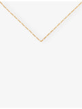Monica Vinader 18ct yellow gold vermeil chain necklace 41cm - British product