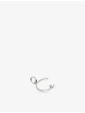 Monica Vinader initial C pendant in sterling silver, imported from the UK