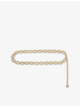 selfridges Maje Chain-Link Metal Belt- Buy online at McGrocer