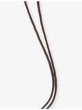 Maje tulip gold-tone cord pendant necklace, UK version