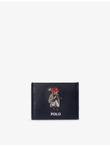 selfridges Polo Ralph Lauren Polo Bear Leather Card Case 7.5cm x 10cm- Buy online at McGrocer