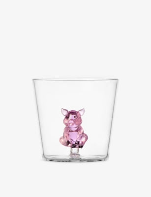 Ichendorf pig glass tumbler 8cm height - British product