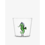 selfridges Ichendorf Seahorse Glass Tumbler Marine Garden Collection 8cm- Buy online at McGrocer