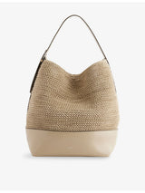 selfridges Toteme Woven Leather Tote Bag- Buy online at McGrocer