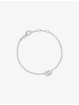 selfridges Astley Clarke Aurora Ridge Sterling Silver Bracelet, Adjustable 15.5-17.5cm- Buy online at McGrocer