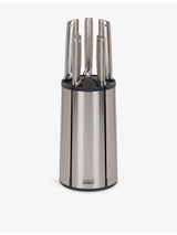 selfridges Joseph Joseph Elevate Stainless-Steel 5-Piece Carousel Knife Set- Buy online at McGrocer