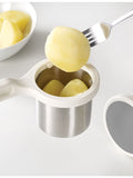 Joseph Joseph Helix stainless steel potato ricer (British brand)
