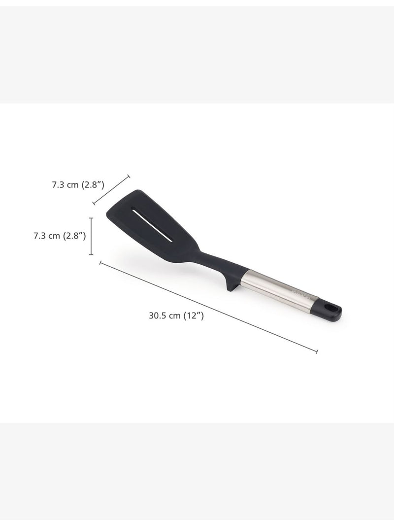 Joseph Joseph Elevate stainless steel slotted turner (British brand)