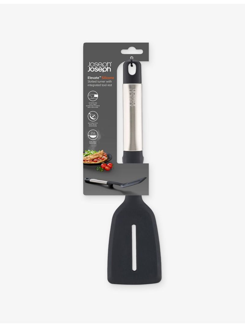 Joseph Joseph Elevate stainless steel slotted turner (British brand)