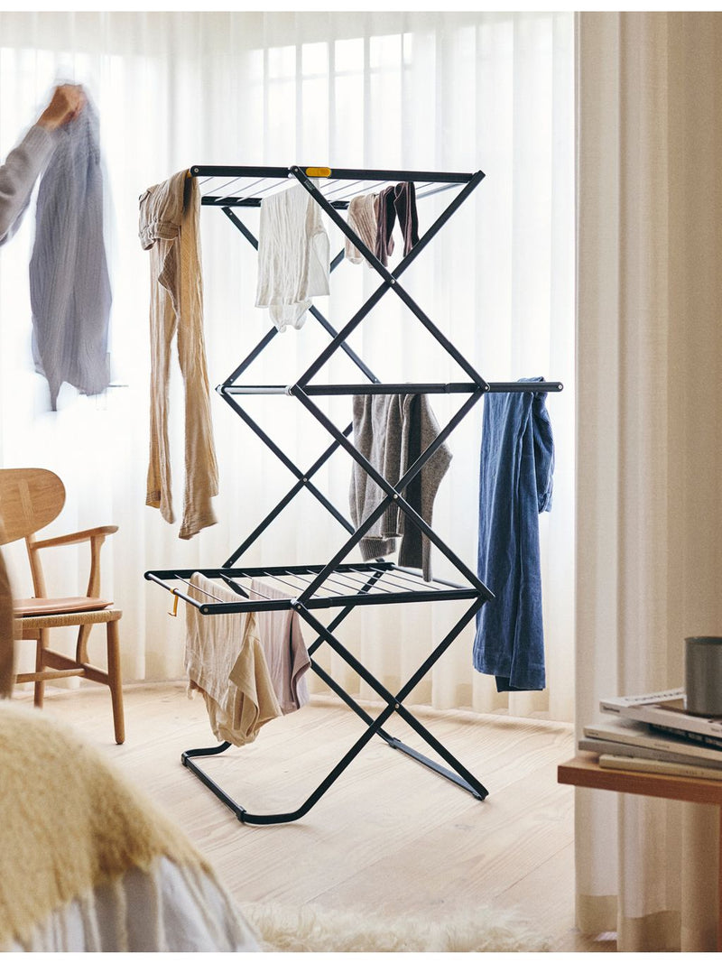 Joseph Joseph AirFrame folding airer with long rails 16m, UK version