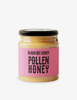 Black Bee Honey Pollen Raw Honey 227g - British product