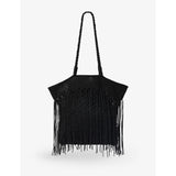 selfridges Whistles Fringed Crochet Tote Bag- Buy online at McGrocer