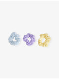 Hunza G kids scrunchies pack of three assorted colours - British product
