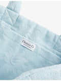 Hunza G Sunny Towelling beach bag in cotton (British brand)