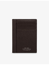 selfridges Smythson Panama Large Leather Card Holder- Buy online at McGrocer