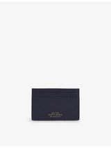 selfridges Smythson Panama Leather Card Holder- Buy online at McGrocer