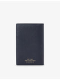 Smythson Panama six-slot leather card holder, UK version