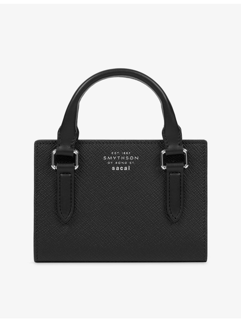 Smythson x Sacai Panama leather passport cover, imported from the UK