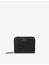 selfridges Smythson Panama Small Leather Purse- Buy online at McGrocer