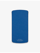 selfridges Smythson Leather Glasses Case, 16cm x 8cm- Buy online at McGrocer
