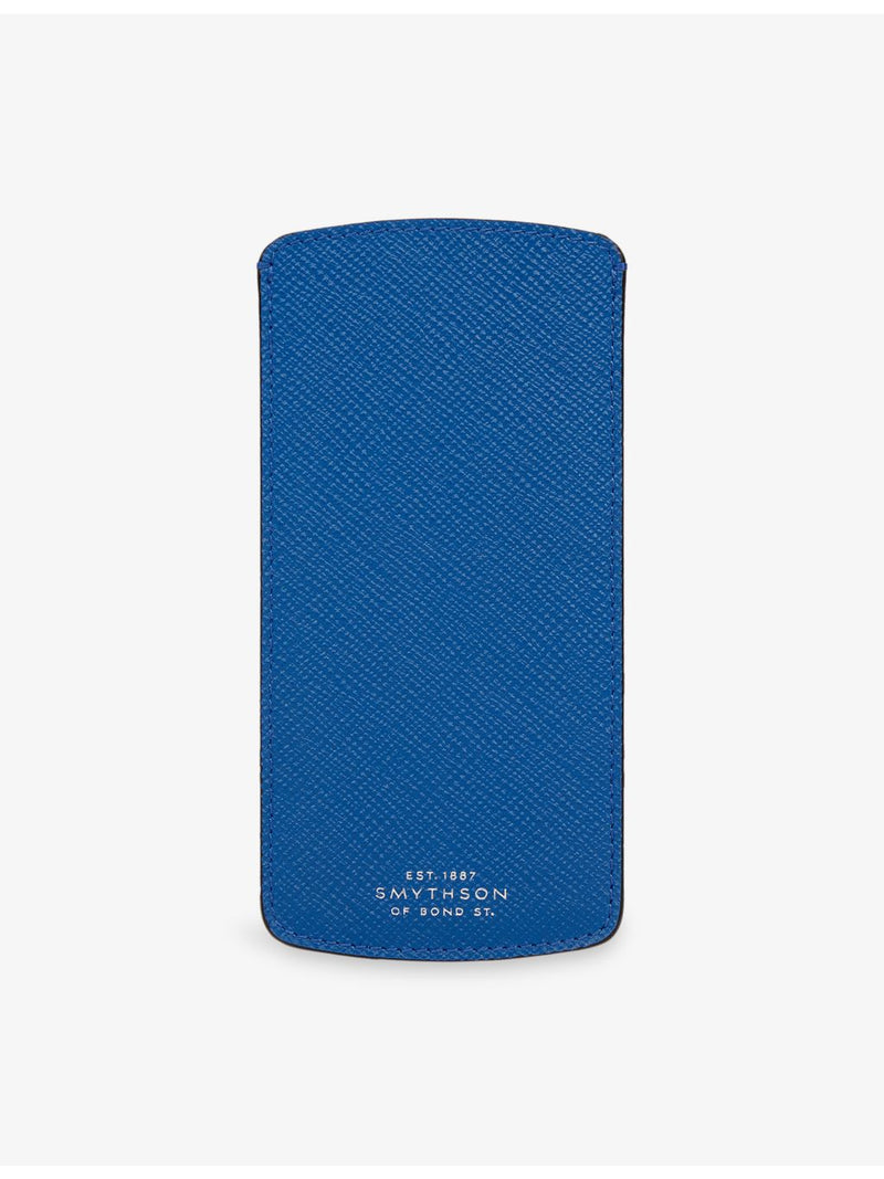 Smythson leather glasses case 16cm x 8cm, UK version