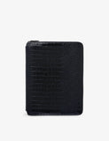 Smythson Mara A4 leather writing folder with zip fastening, UK version