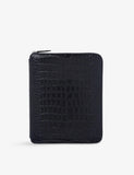 Smythson Mara A5 leather writing folder (British brand)