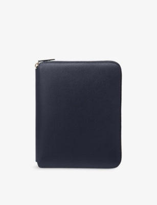 Smythson Panama leather A5 writing folder - British product